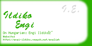 ildiko engi business card